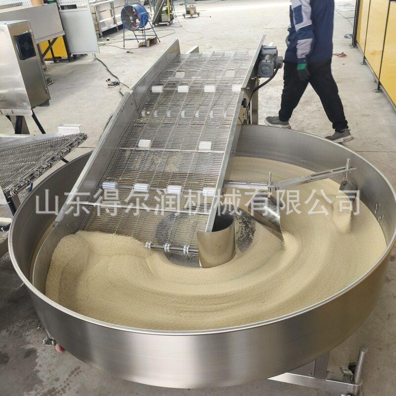 冻干宠物食品裹粉机鸡肉块滚筒上粉机免费来样试机上门安装