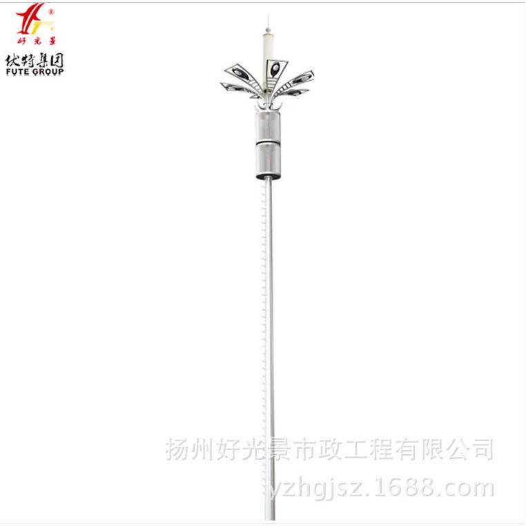 厂家移动通讯塔单管电力杆铁塔独管钢管避雷塔各式规格