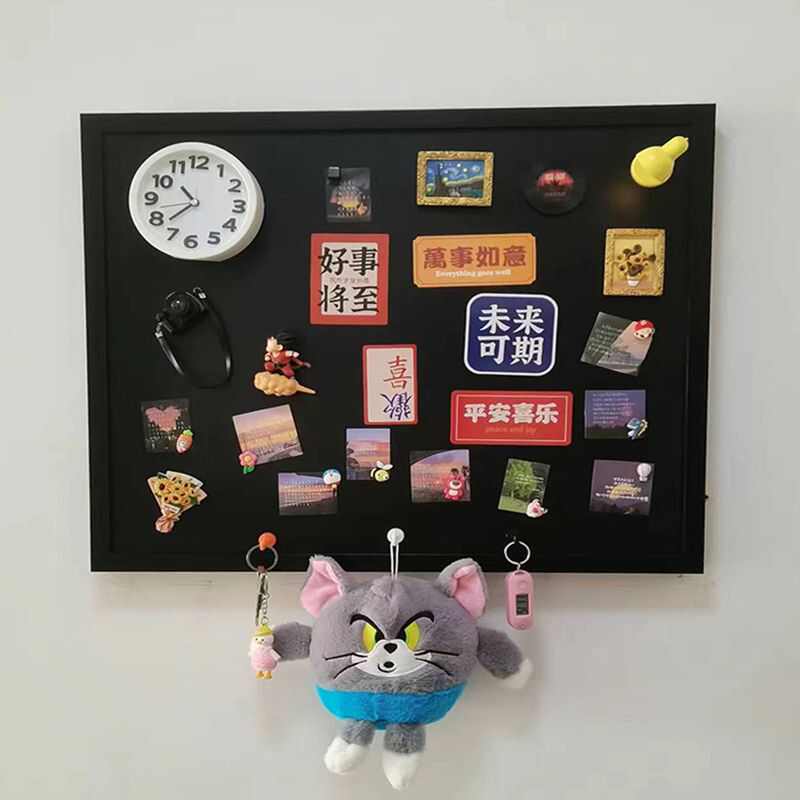 电表箱装饰画冰箱贴磁吸DIY手工电闸总开关遮丑客厅电源黑板挂画