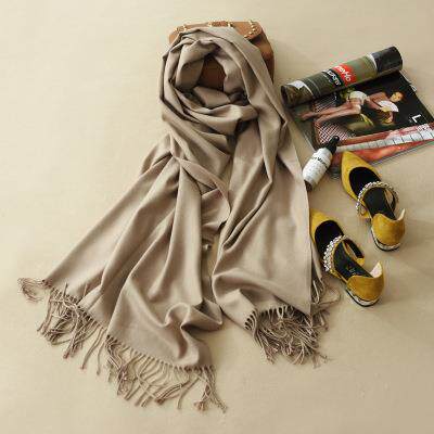 Colorful scarf, thickened custom imitation cashmere scarf,