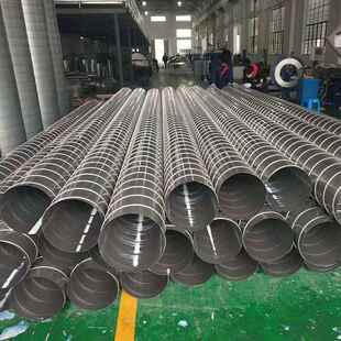 厂家直销通风管道螺旋风管白铁皮304不锈钢加工镀锌管道圆形绵江