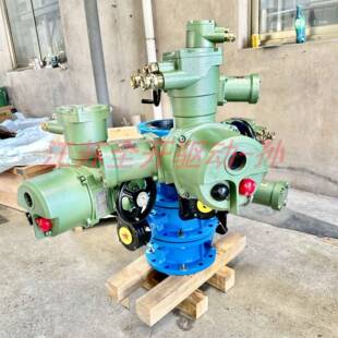 16CDN450 电动法兰蝶阀WSD943F ZJK90 24矿用隔爆型一体式