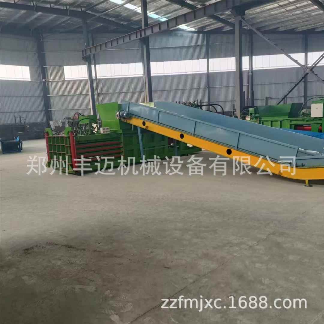 80织型卧式液压打包机 塑料瓶1小卧打包机 自捆扎 动编袋73打包机