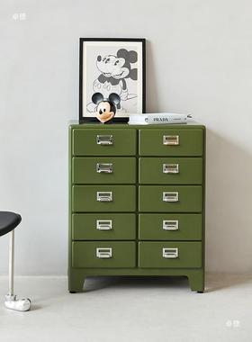 工业餐边柜集装CBE箱公司自助复古中古工业餐办公装t饰dulo风n边