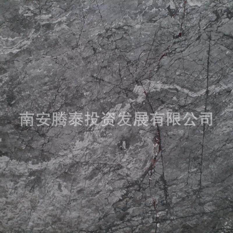 天然深灰色大理石罗马尼亚灰石材室内墙壁砖地砖