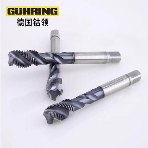 原装德国GUHRING钴领丝锥7777螺旋7778先端丝攻不锈钢切削机用丝