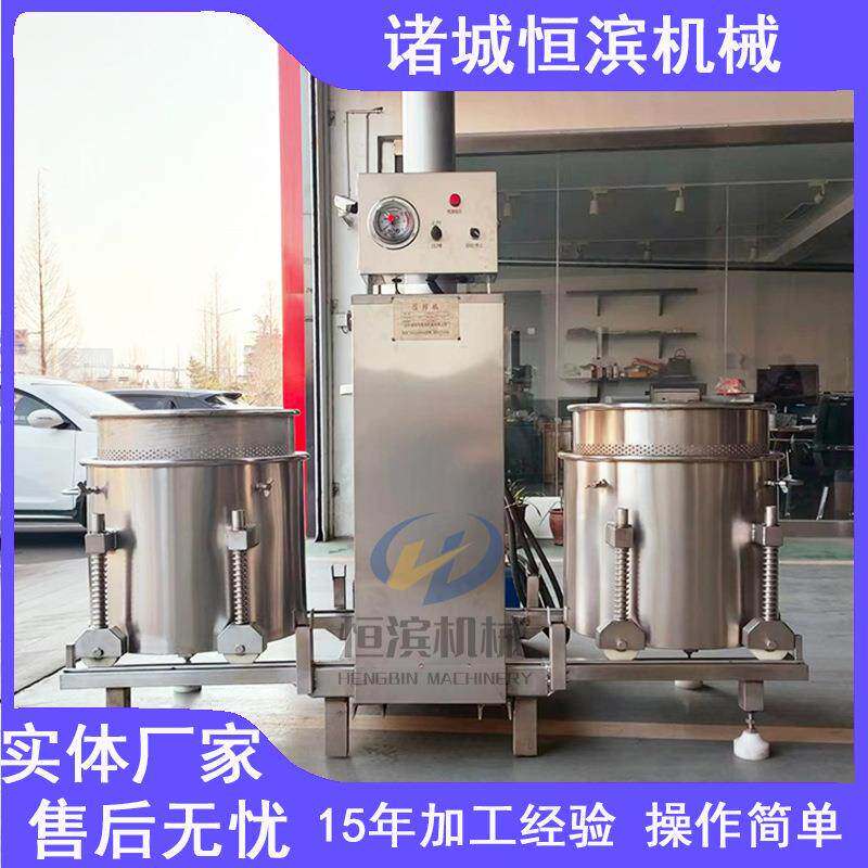 浸泡中药渣原汁杂质过滤机糯米酒黄酒榨酒压榨机