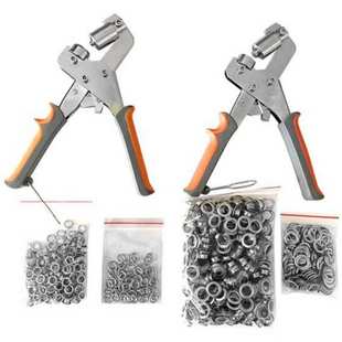 10.5 6mm鸡眼压扣钳帆布篷布打孔钳手动打孔器喷绘布扣眼展架海报