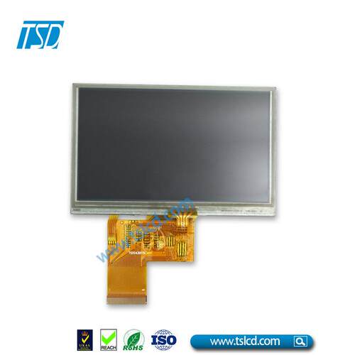 4.3寸IPS屏 超宽视角lcd 1000亮度带电容触摸 手持智能终端tft