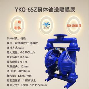 吸粉纸药片粉938原料粉末氢氧化钠漂百粉 体气动双隔膜粉泵YK末Q