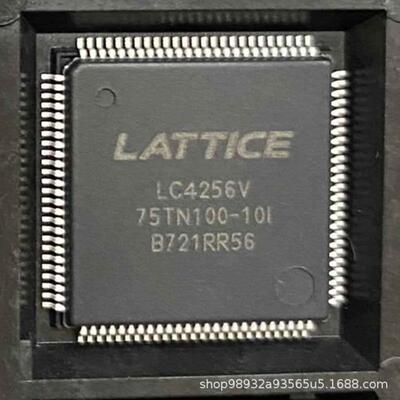 LC4256V-75TN100-10I QFP100封装 可编程逻辑芯片