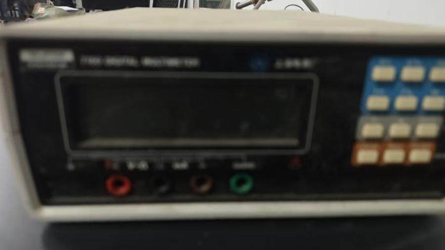 5月5日北京【京械6586】单位淘汰报废处置台式万用表一台网络拍卖公告