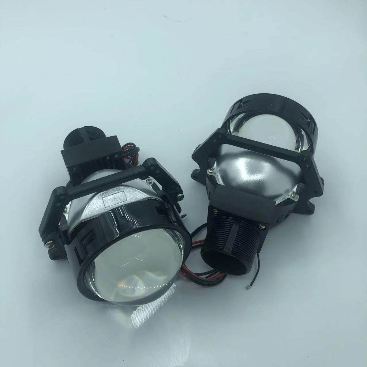 3寸LED双光透镜 65W高清H4灯碗专用高亮度LED双光透镜