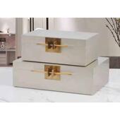 收纳盒简约漆酒店收纳烤摆件样板房古典首饰盒轻首饰盒奢厂家直销