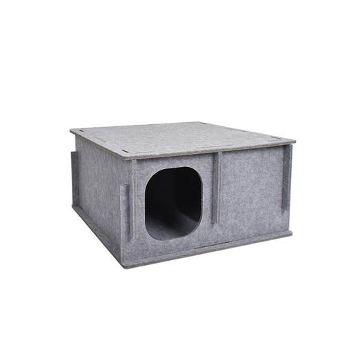 新款叠乐叠猫迷宫猫隧道猫窝玩具爬架躲洞猫钻毛毡猫抓板猫益智游