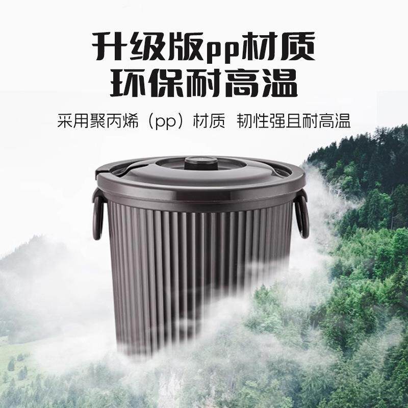 家用大容量茶渣桶茶叶干湿分离茶渣废水桶垃圾分离功夫茶具茶水桶