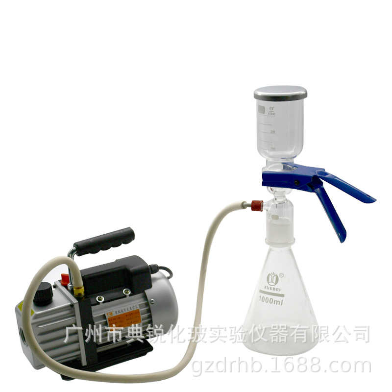 厂价批发砂芯过滤装置 真空泵0.5A 1A 1.5A 2A 4A 实验玻璃仪器