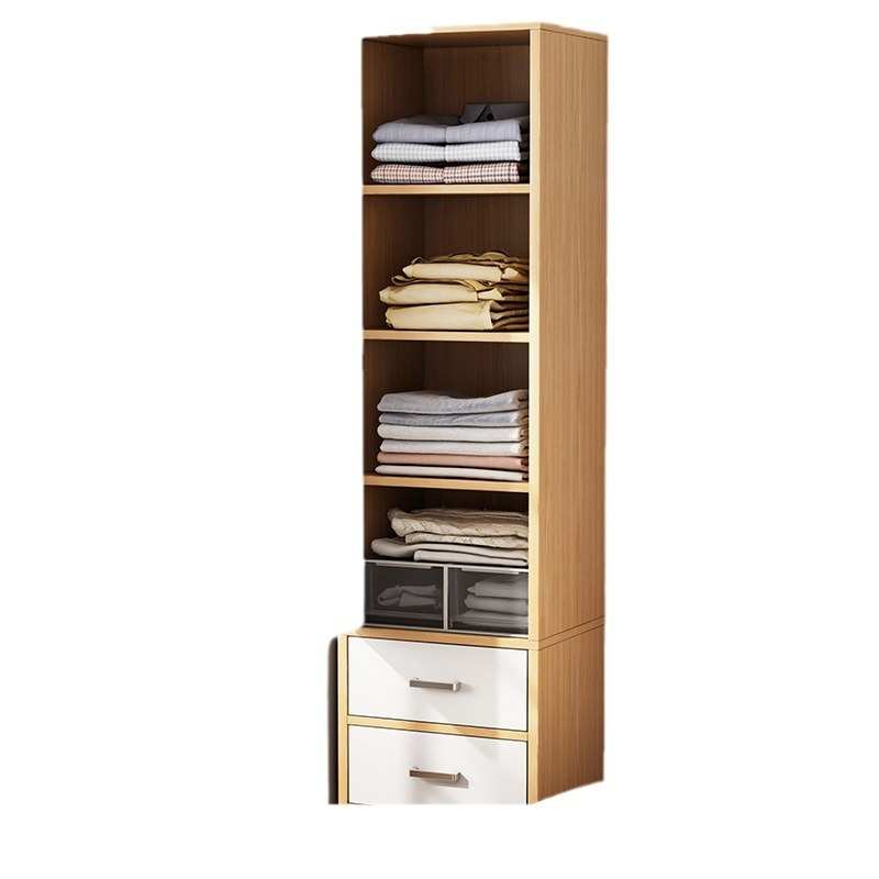 衣柜家用卧室简约现代小型挂衣柜出租房用小房间简易床边单门衣柜