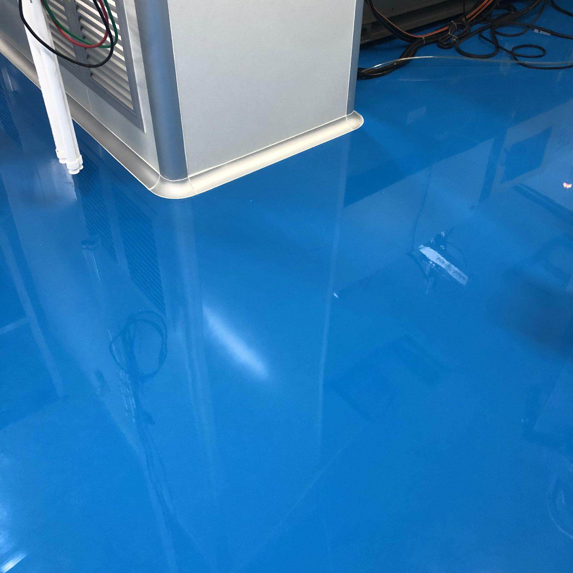 环氧树脂地坪漆材料车间自流平水泥地施工地面漆地平地板漆耐用型