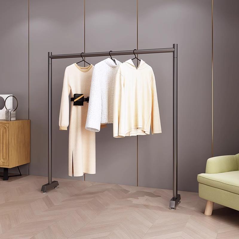 衣帽架落地室内房间挂衣架子可移动晾衣家用小卧室临时放衣服神器