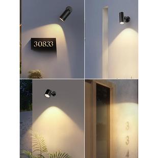 LED户外防水射灯店铺门头招牌灯门口店面牌匾广告展位室外投光灯