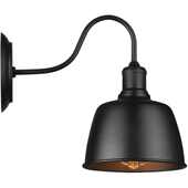 led 壁灯壁灯 卧室壁灯黑色工业浴室室内客厅农舍复古办公室