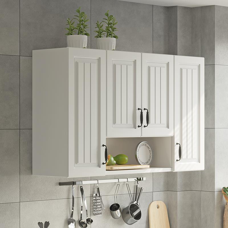 欧式厨房吊柜墙壁柜卫生间防水收纳置物柜挂柜壁柜阳台吊柜储物柜