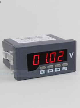 黑色 单相交流电压表 96x48 数字电压表 AC 0-450V CJ-AA51电压表