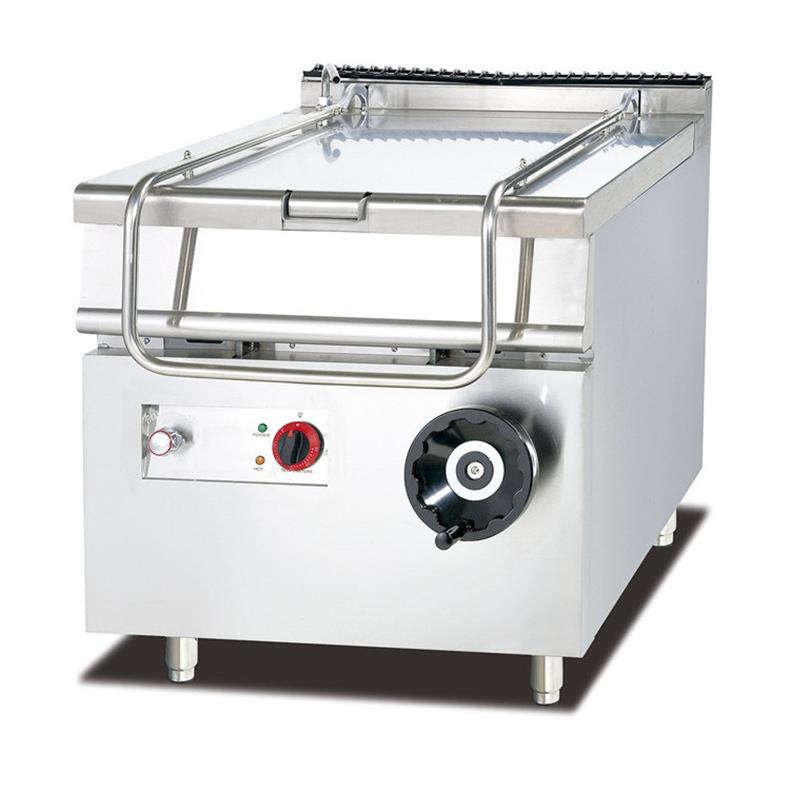 EH-880商用倾斜式电炒锅900系列大容量煎扒炉油炸一体80L电炸炉