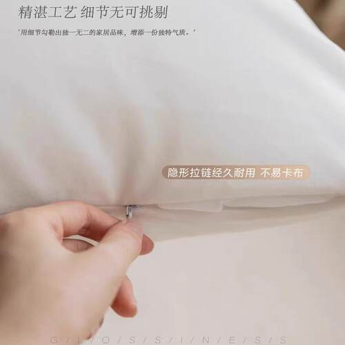 新式抱枕软客沙20240906发腰枕柔中轻奢靠枕靠垫方形厅抱枕套床头