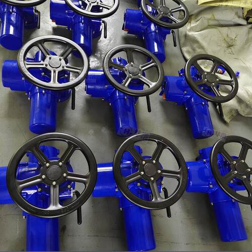 多回转智能一体化调节型阀门电动执行机构DZW120-36T防护等级IP67