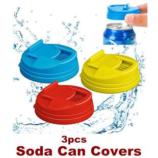 Soda Can Lid Covers Can Spill Stopper Protector Leakproof