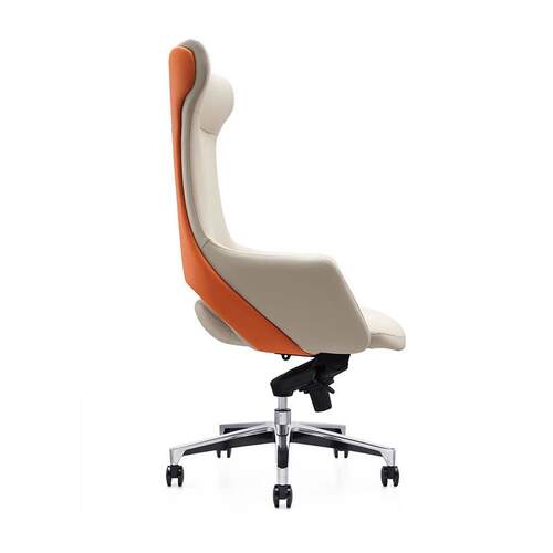 时尚轻奢老板椅简约现代家用皮质电脑椅舒适护腰久坐不累主管椅子