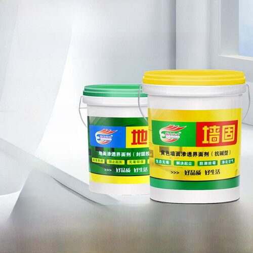 墙体固定，内墙混凝土界面处理剂，水泥基层补强，界面剂，黄绿渗