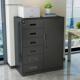 偏五斗文件务柜WUW办公室铁皮矮财带锁资柜抽屉储物料柜工具收纳