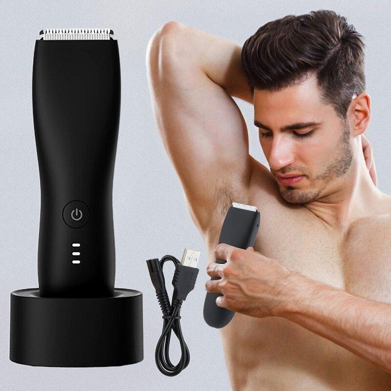thewangs studioBody Hair Electric Trimmer Waterproof Cuttin图片