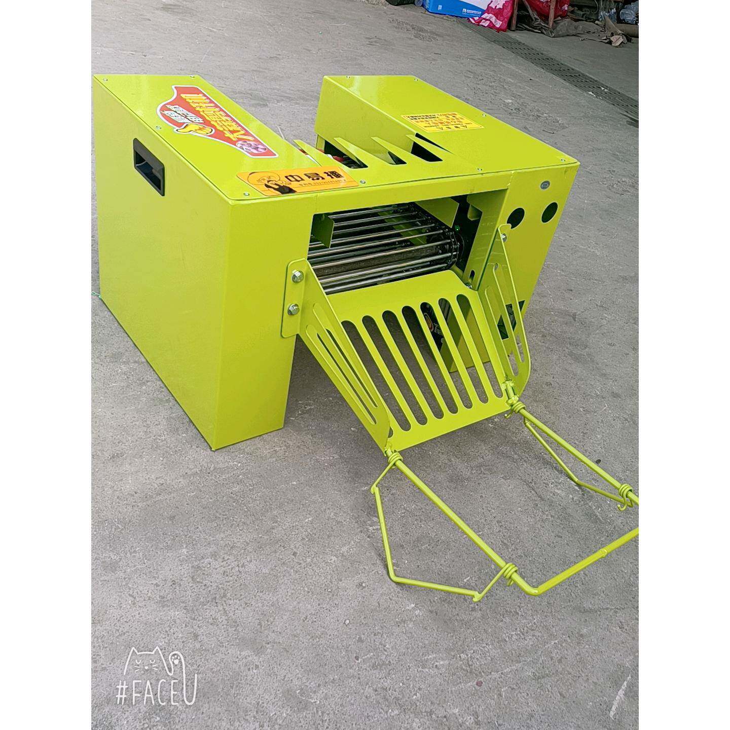 新款48V60V72V1000w大电机电动大蒜切杆机剪蒜机小型电剪刀去杆机