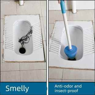 专用厕所马桶塞密封防臭蹲便塞子硅胶橡胶皮止水阀球堵卫生间家用