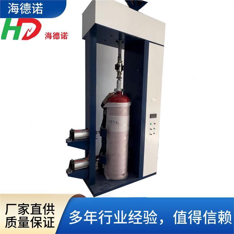 海德诺立式瓶阀装卸机带扭矩仪控制钢瓶瓶阀装卸拧阀机卸阀