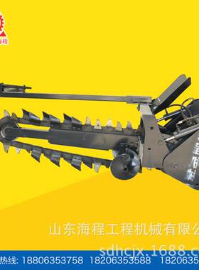 厂家大型开沟机链式开沟机 盘式开沟机 直销圆盘链式开沟机