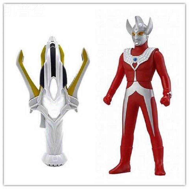 银河奥特玩具变身器召唤器银河火花人偶软胶怪兽维克特利