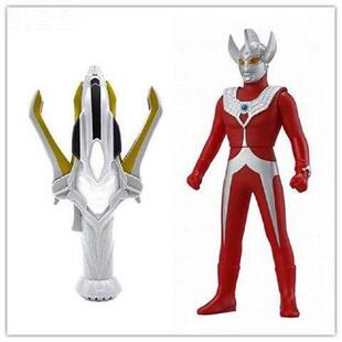 银河奥特玩具变身器召唤器银河火花人偶软胶怪兽维克特利