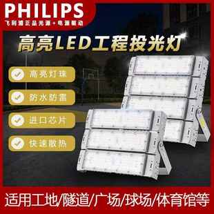 led模组投光灯高杆灯隧道灯50w 600w球场体育广场户外照明灯 100w