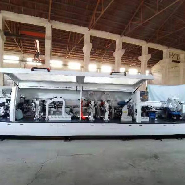 大型全自动双修封边机木工机械设备板式家具木门用热转印封边机