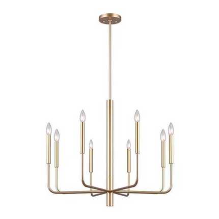 美式树枝形吊灯铁艺现代简约复古工业风餐厅吧台法式蜡烛客厅吊灯