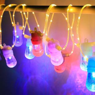 LED室外灯串户外装 饰灯 饰灯太阳能灯串G50户外装