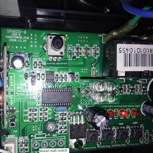 车库门控制板翻转门控制板侧面Sm600-6控制板Xsd-5数字控制板