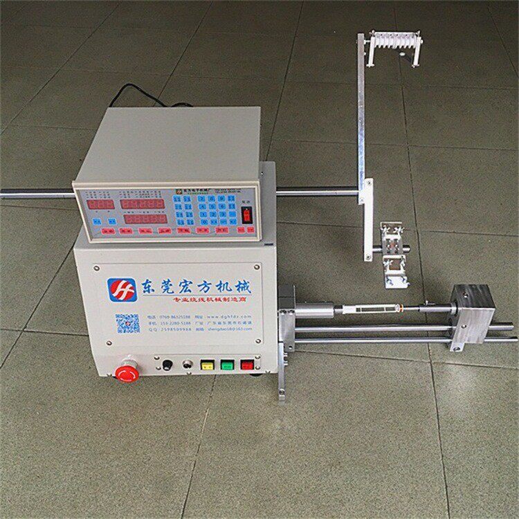 厂家供应电动牙刷绕丝发热丝磁棒弹簧天线CNC全自动绕线机