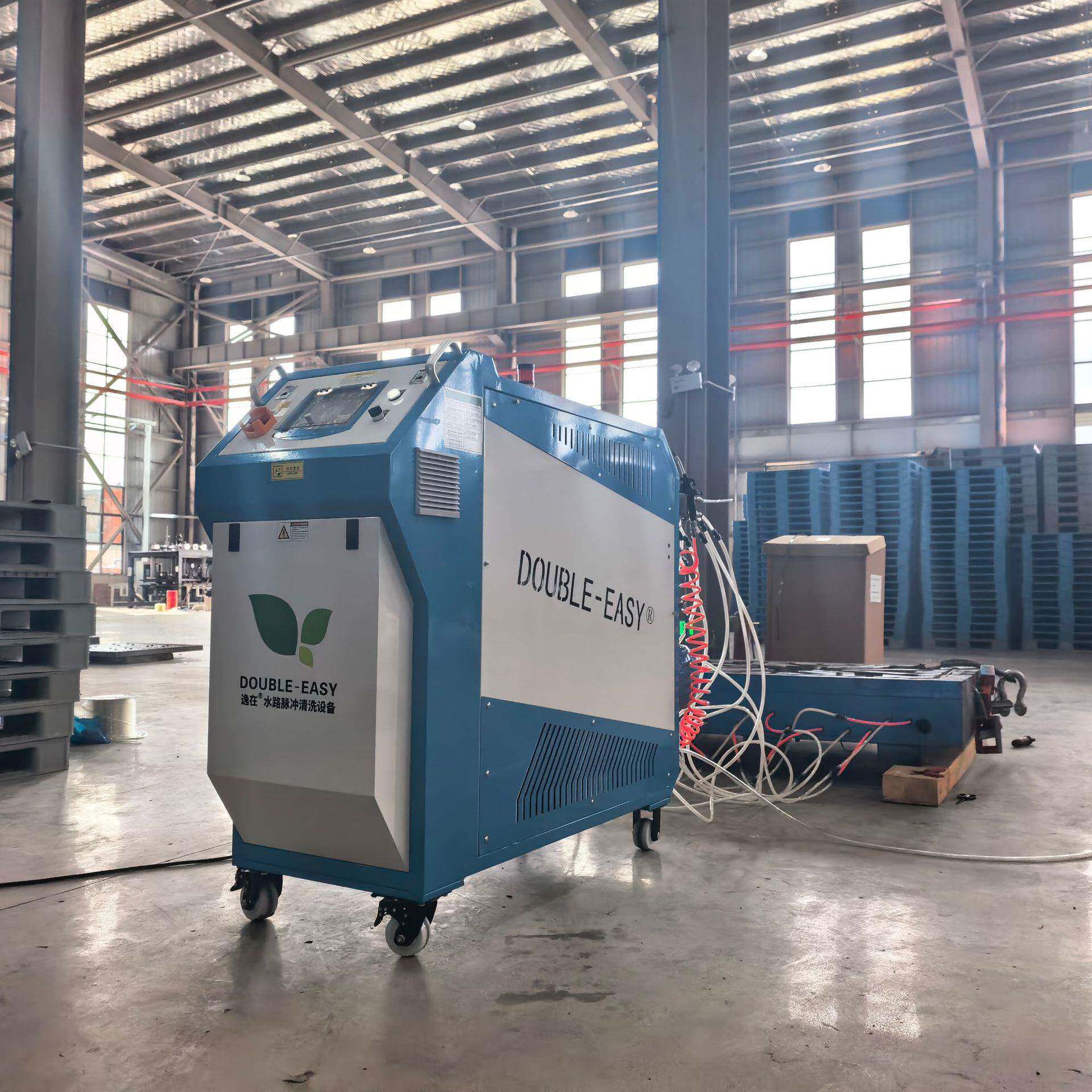 Double-easy推盘模具水路清洗注塑机冷凝器水管堵塞疏通