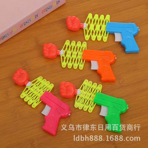 Wholesale Creative Mini Stretchable Fist Gun, Small Elastic